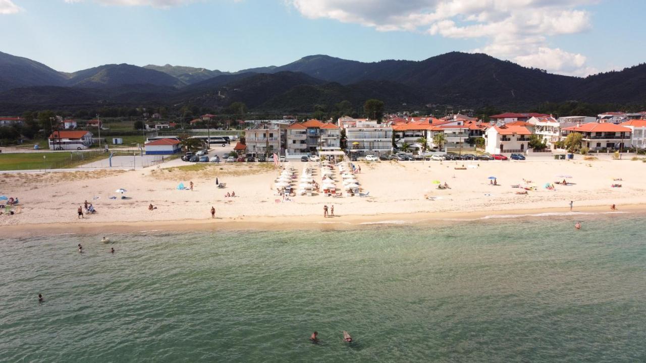 Cocoon Hotel-Beach Bar Sarti Bagian luar foto