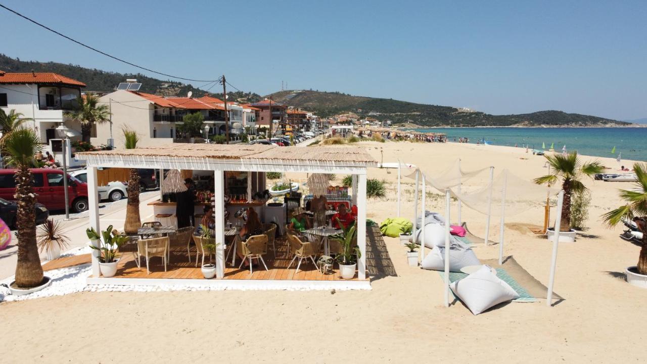 Cocoon Hotel-Beach Bar Sarti Bagian luar foto