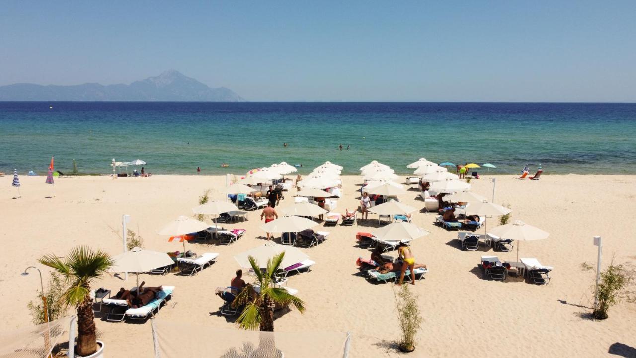 Cocoon Hotel-Beach Bar Sarti Bagian luar foto