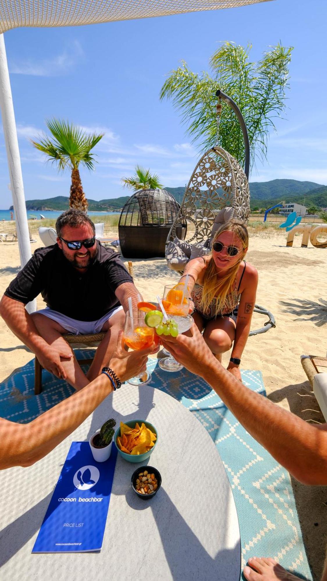 Cocoon Hotel-Beach Bar Sarti Bagian luar foto