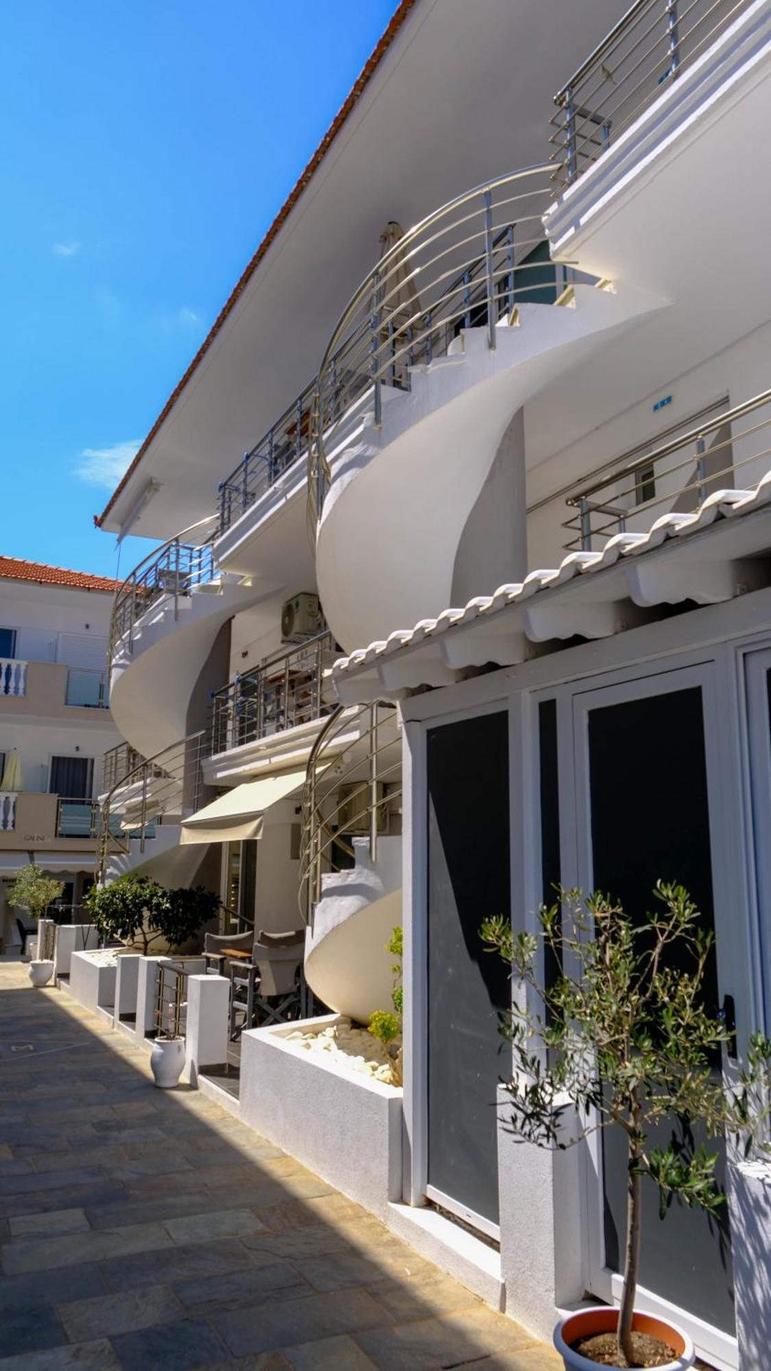 Cocoon Hotel-Beach Bar Sarti Bagian luar foto